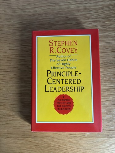Principle centered leadership - principle,