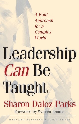 Leadership can taught - be, a